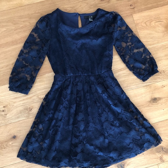 Forever 21 Dresses & Skirts - Forever 21 - Blue lace dress